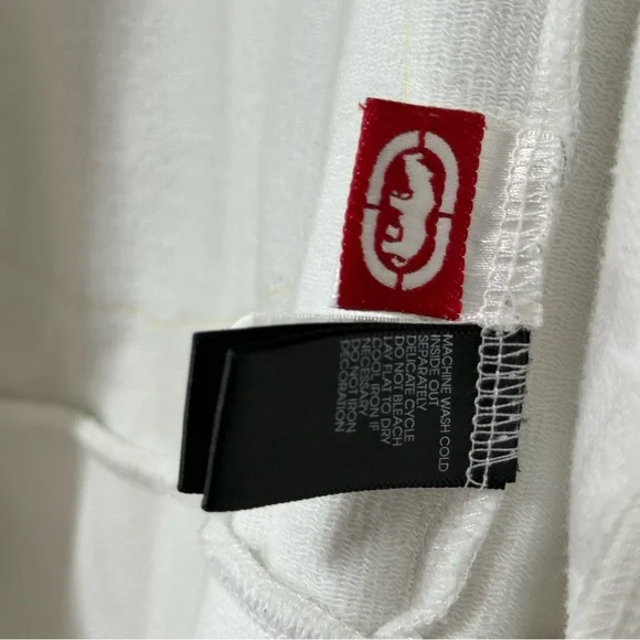 Ecko Unlimited Vintage Women's White and Blue Jean Jacket - Picture 15 of 15